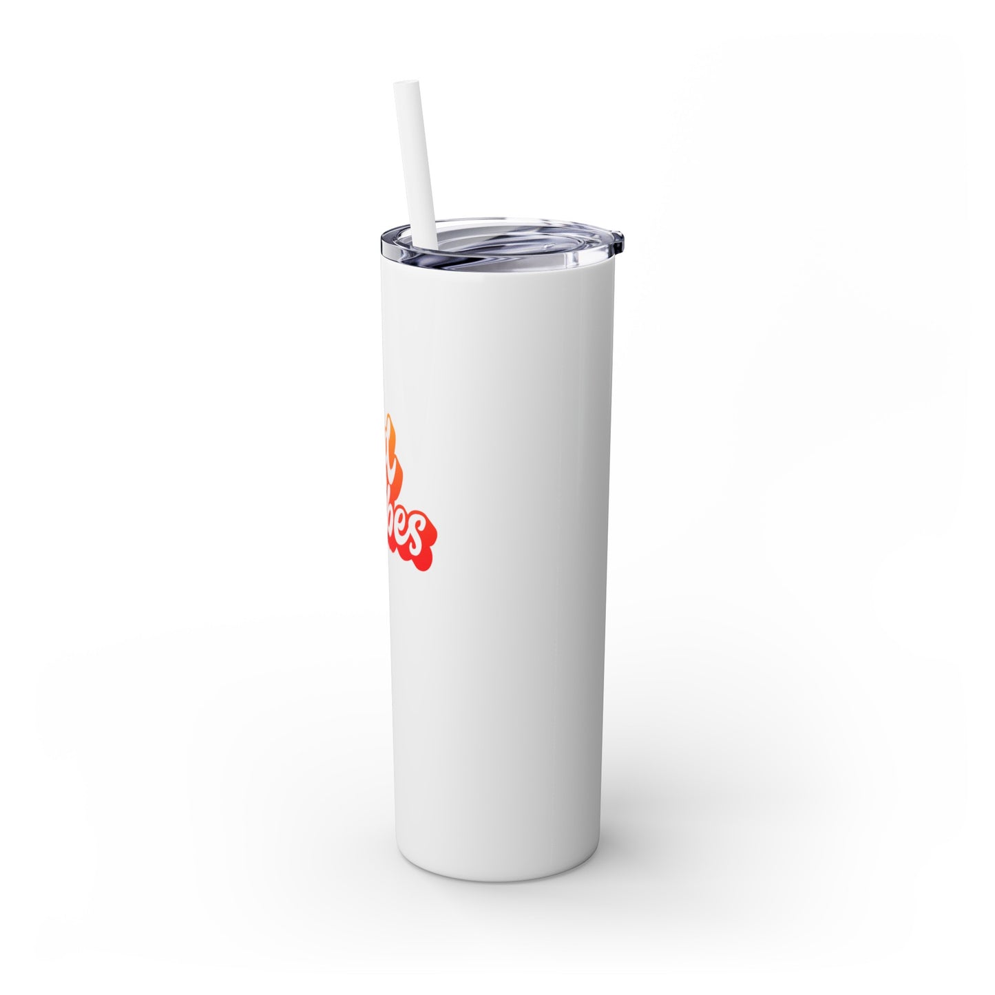 Skinny Tumbler with Straw, 20oz