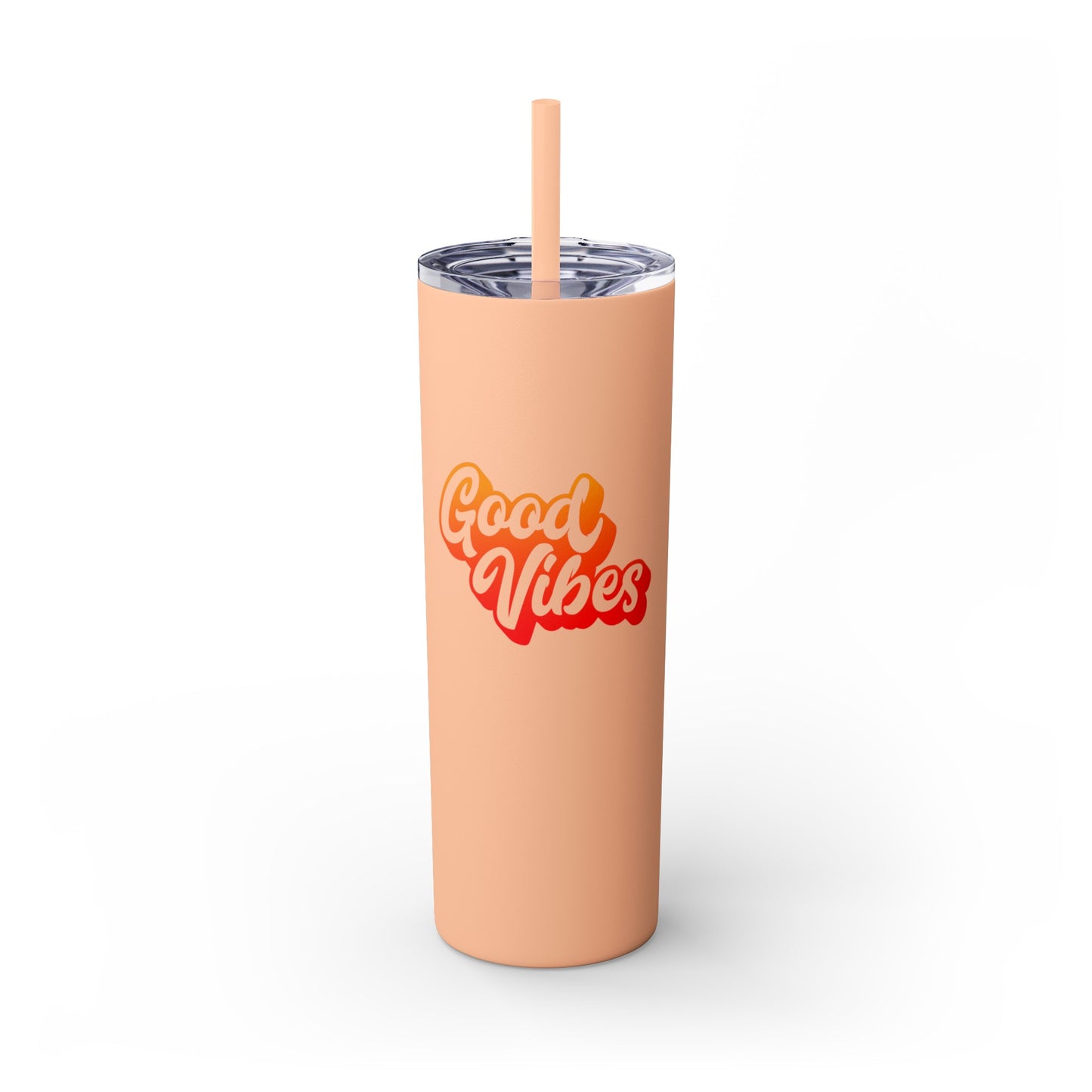 Skinny Tumbler with Straw, 20oz