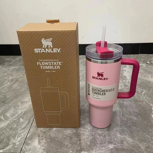 Stanley Stainless Steel Vacuum Insulated Tumbler with Lid and Straw